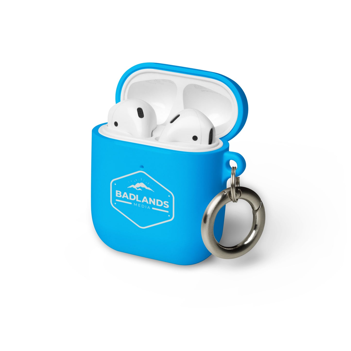 Badlands Rubber Case for AirPods® (white logo)