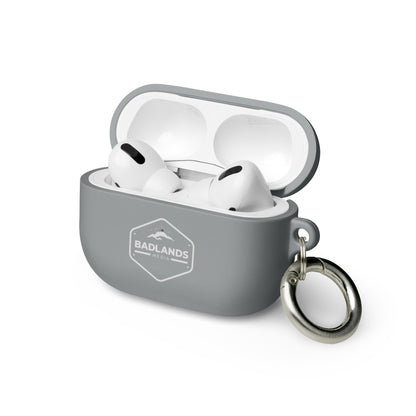 Badlands Rubber Case for AirPods® (white logo)