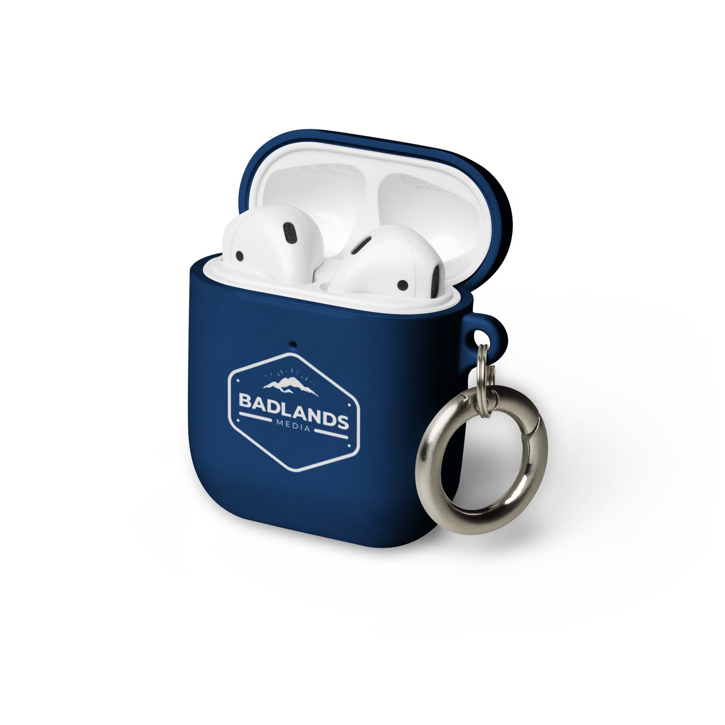 Badlands Rubber Case for AirPods® (white logo)