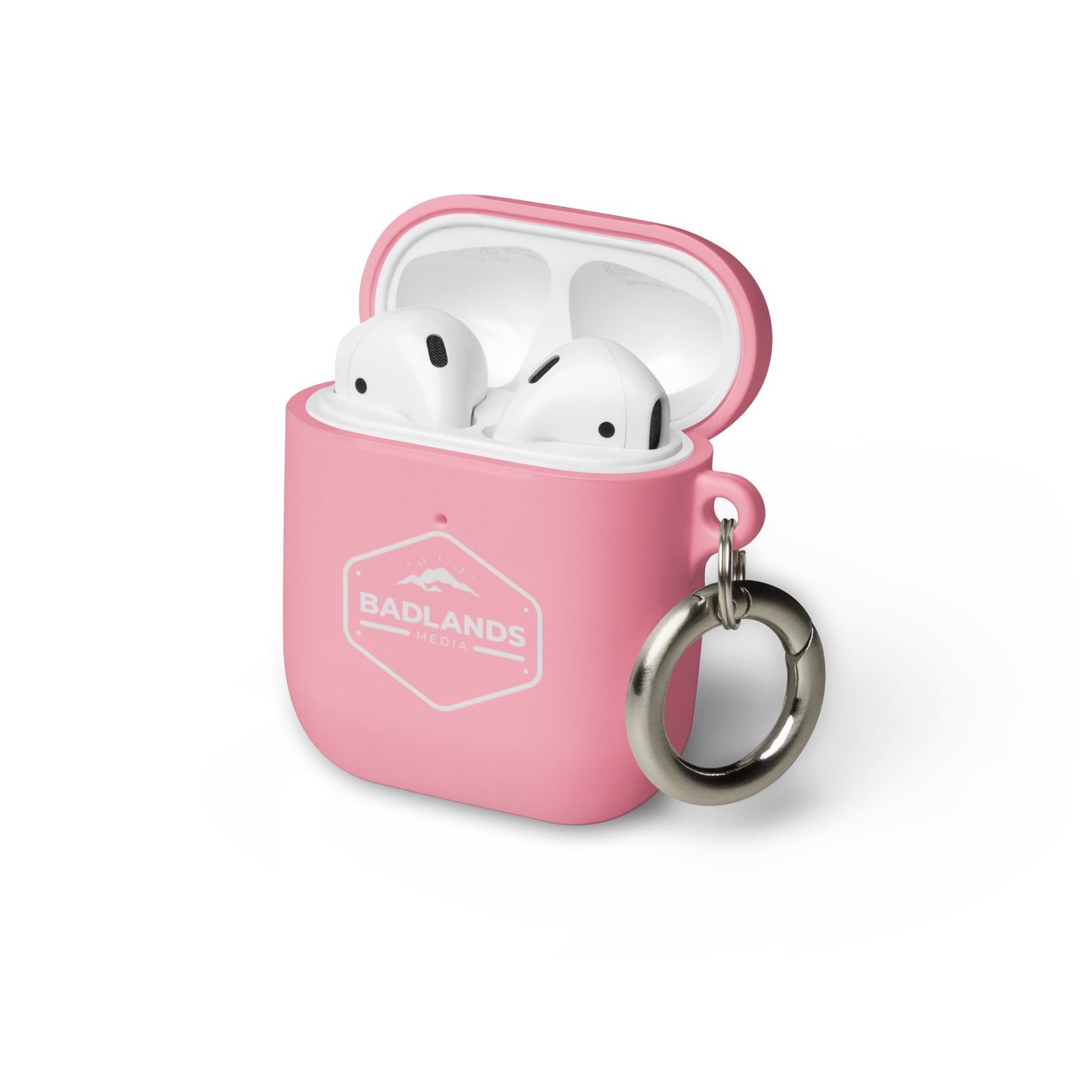 Badlands Rubber Case for AirPods® (white logo)