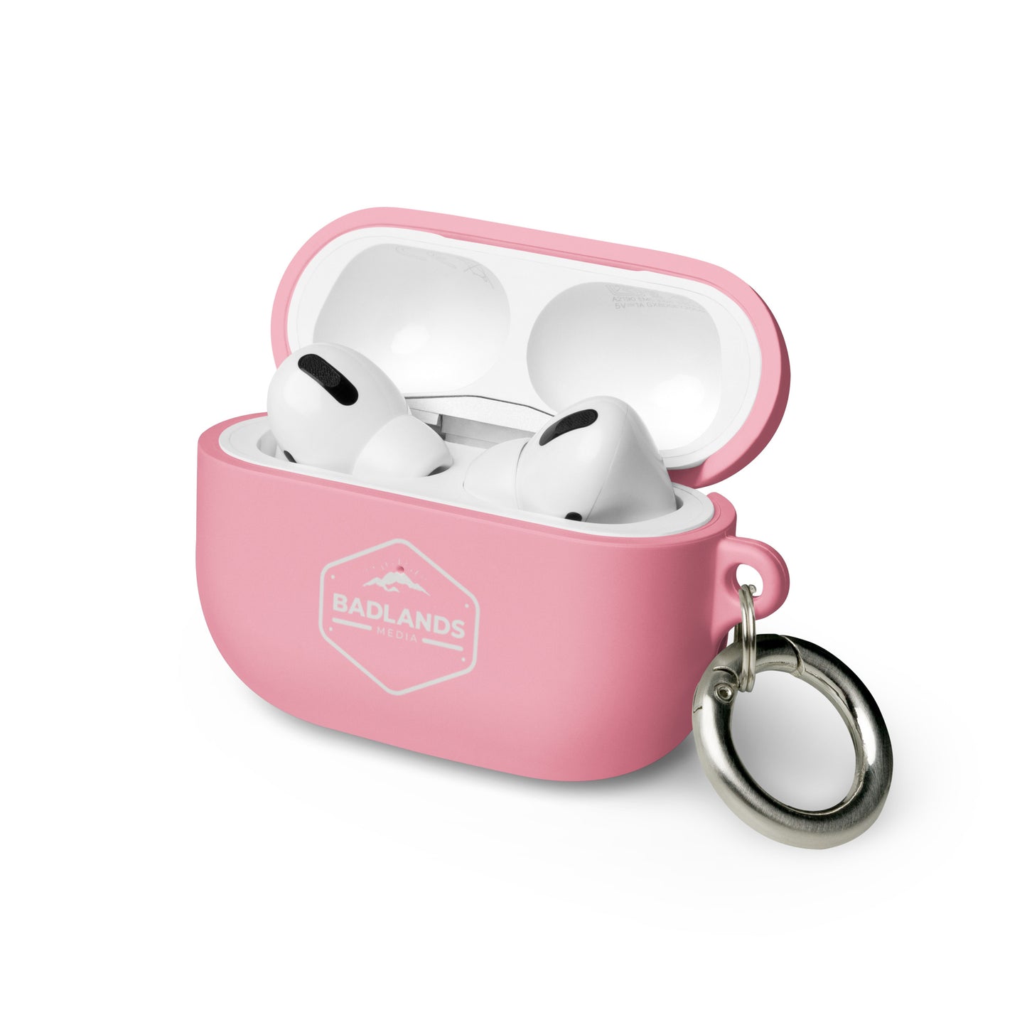 Badlands Rubber Case for AirPods® (white logo)
