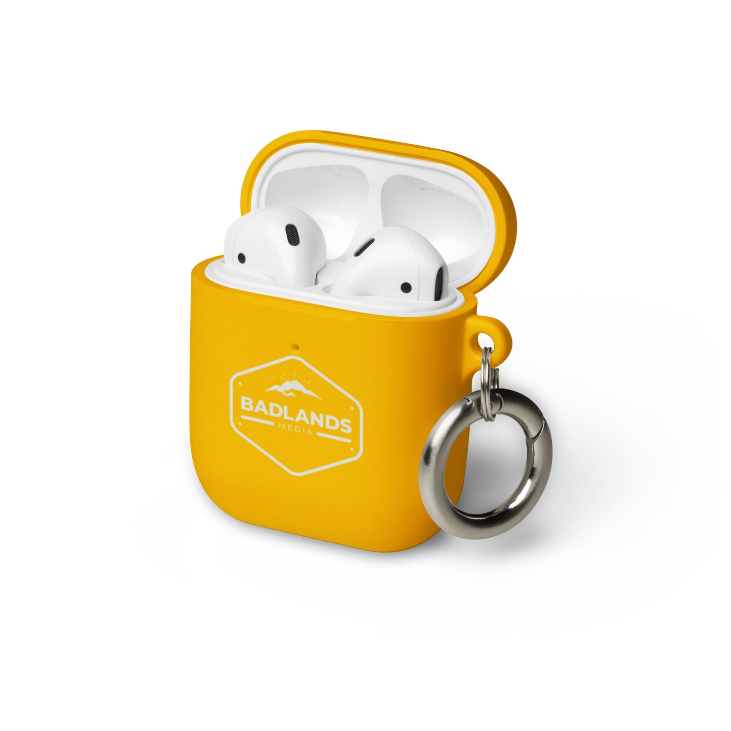 Badlands Rubber Case for AirPods® (white logo)