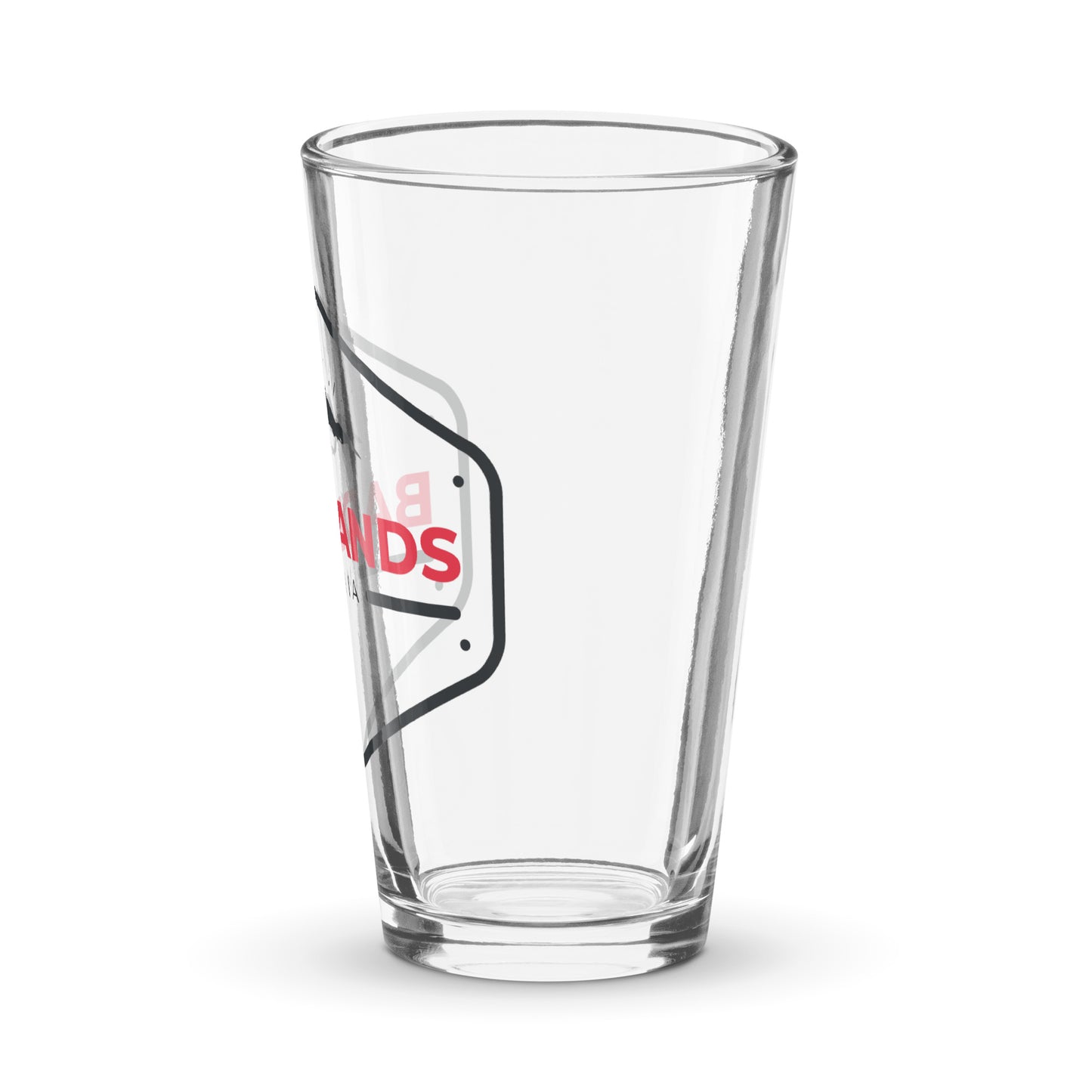 Badlands Shaker Pint Glass