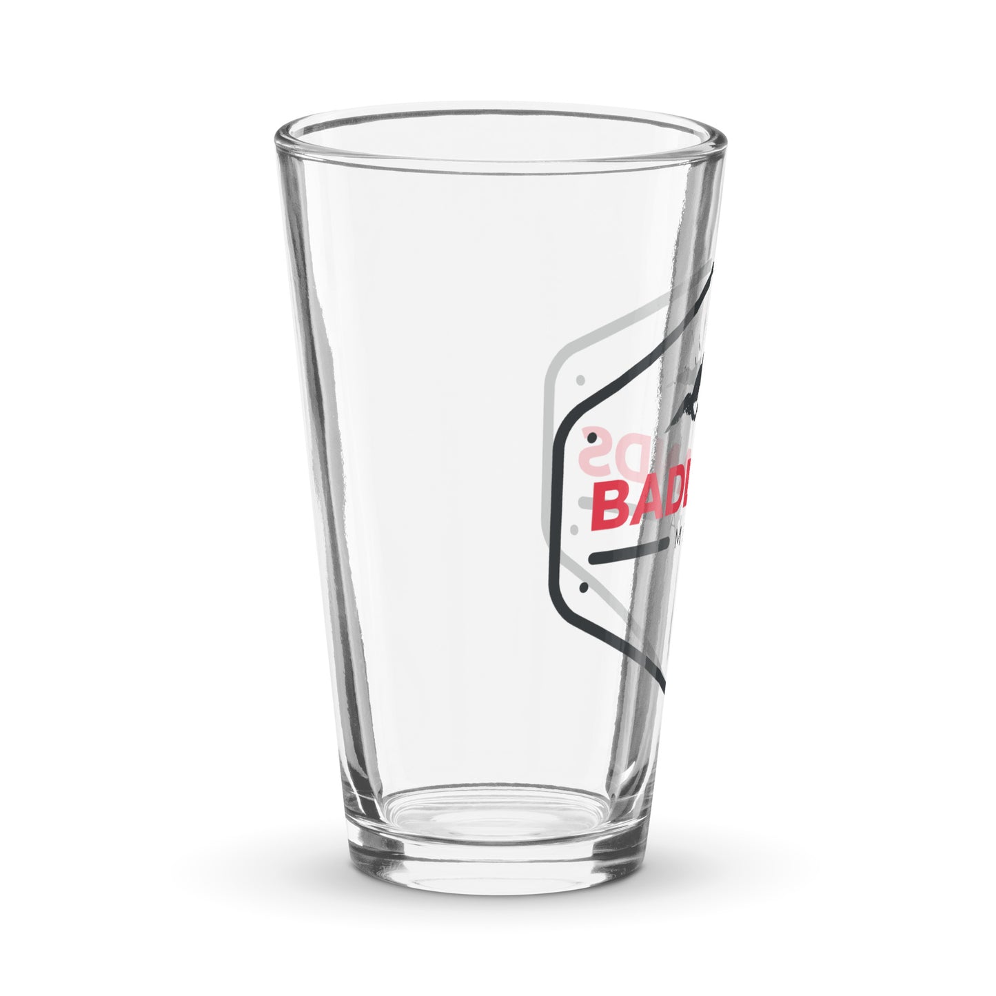 Badlands Shaker Pint Glass