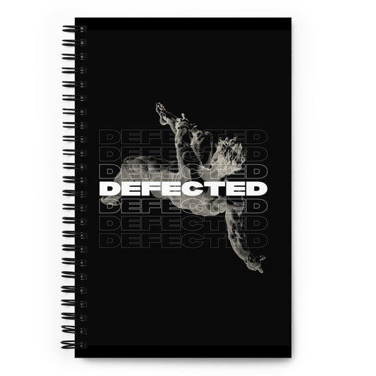Defected Spiral Notebook