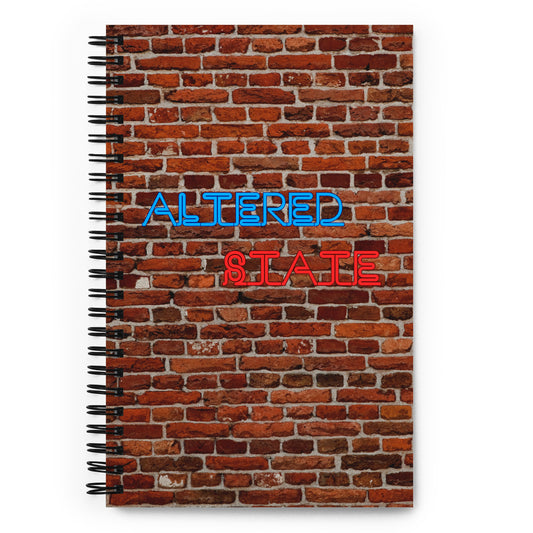 Altered State Spiral notebook