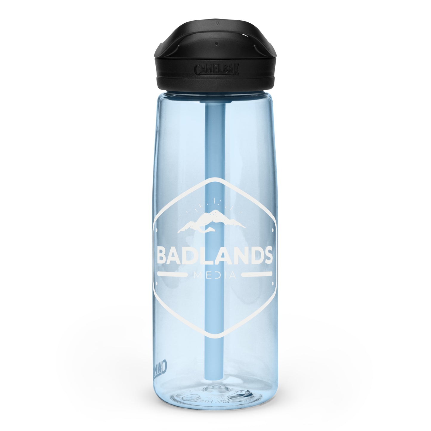 Badlands Sports Water Bottle (white logo)