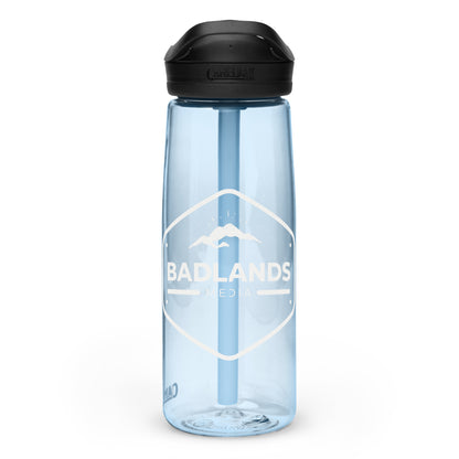 Badlands Sports Water Bottle (white logo)