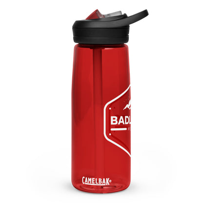 Badlands Sports Water Bottle (white logo)