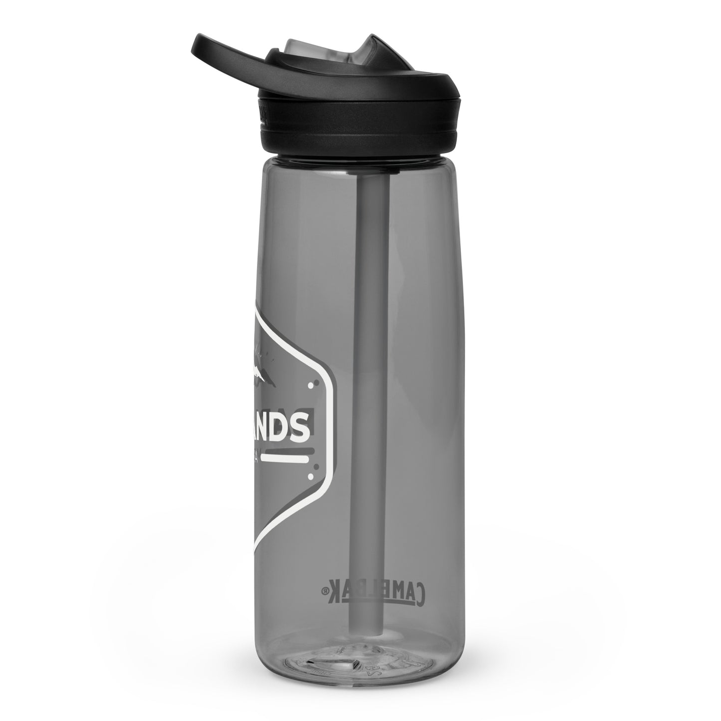 Badlands Sports Water Bottle (white logo)