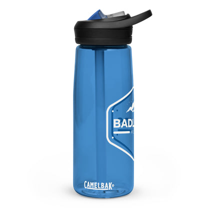 Badlands Sports Water Bottle (white logo)