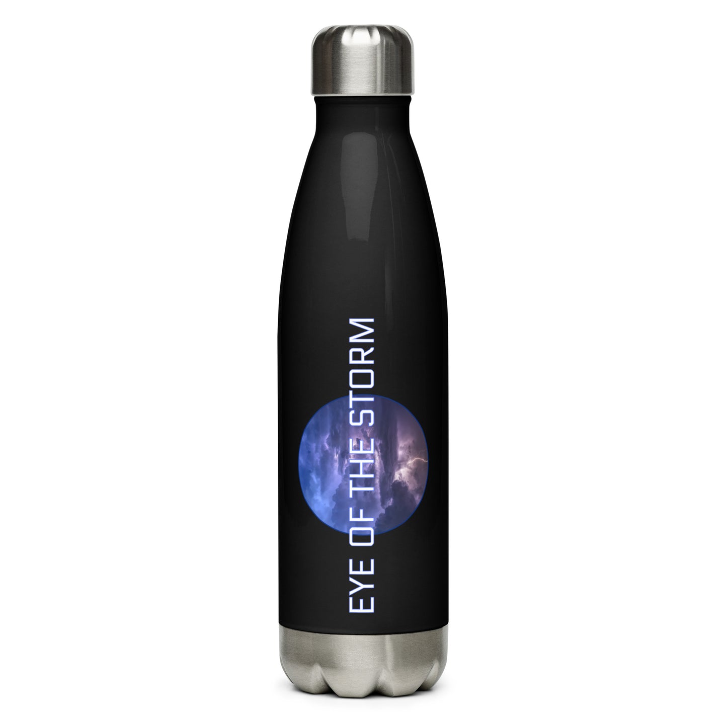 Eye Of The Storm Stainless Steel Water Bottle