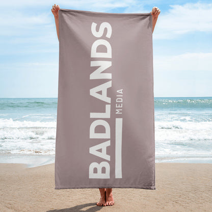 Badlands Beach or Bath Towel in toffee