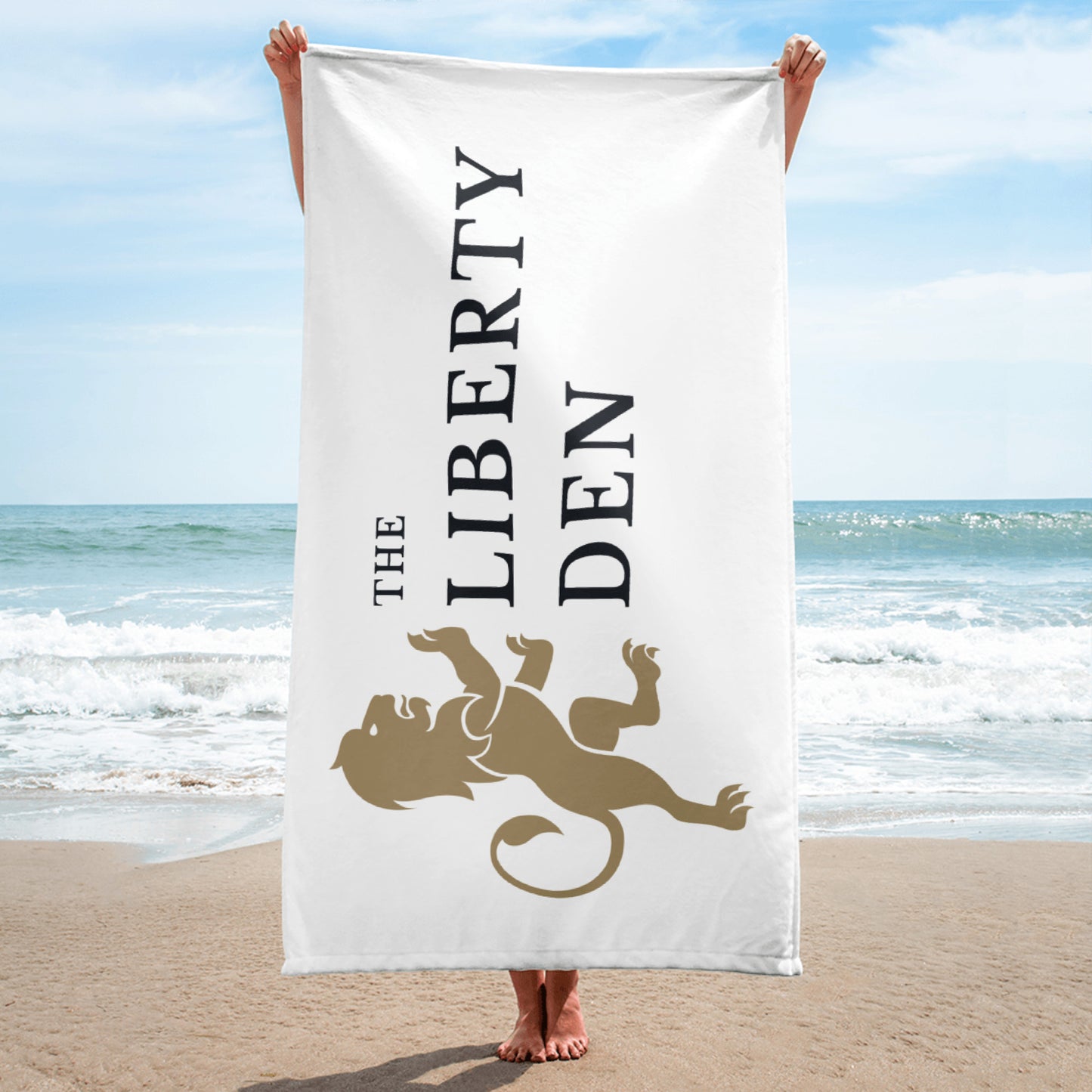 The Liberty Den Towel (cream)