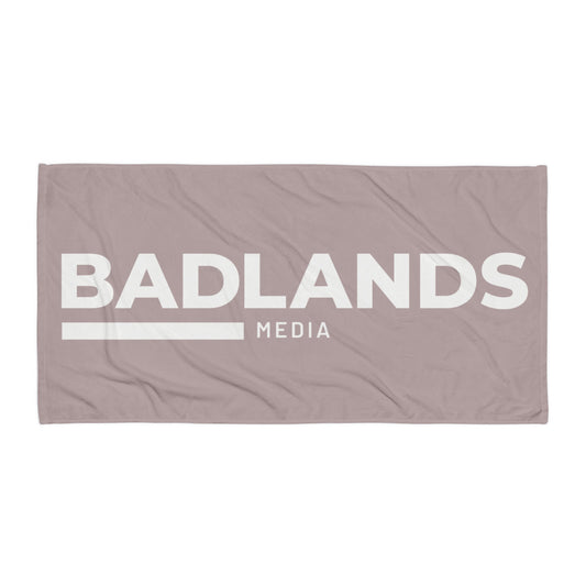 Badlands Beach or Bath Towel in toffee