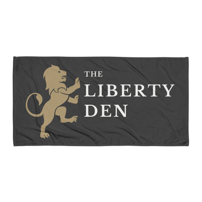 The Liberty Den Towel (charcoal)