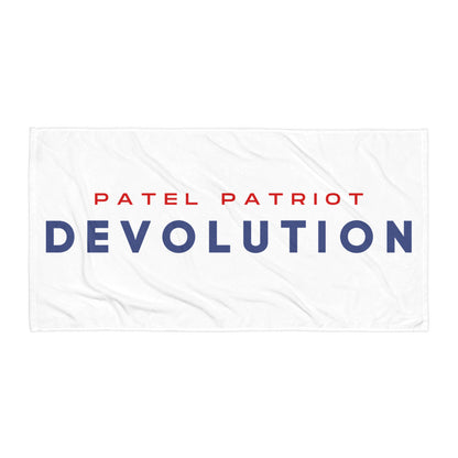 Devolution Towel (red, white and blue)