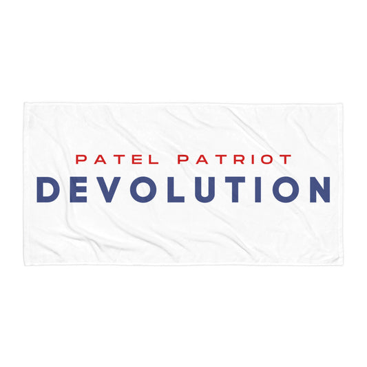 Devolution Towel (red, white and blue)