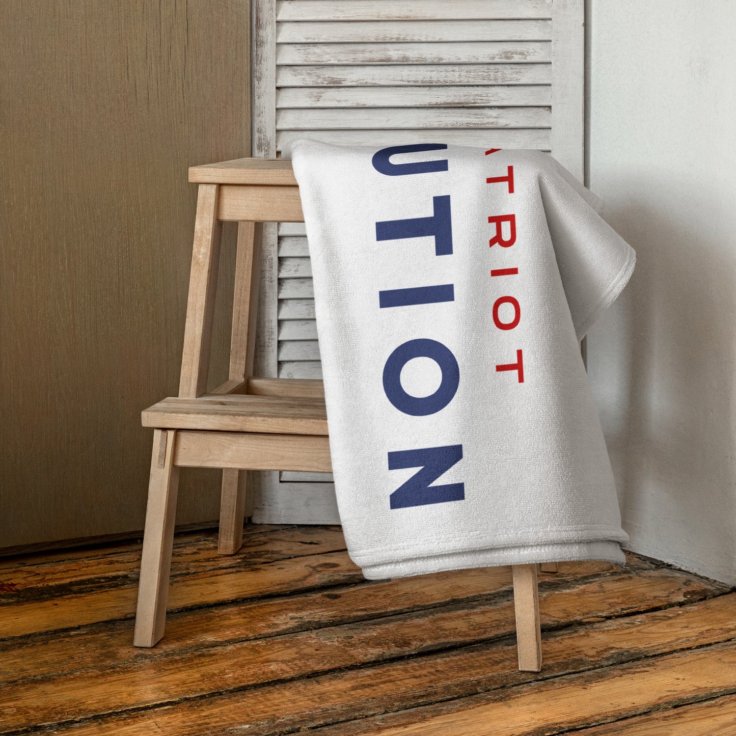 Devolution Towel (red, white and blue)