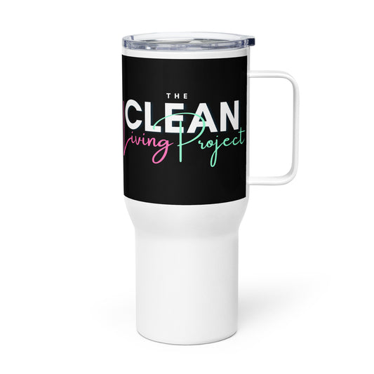 The Clean Living Project Travel Mug