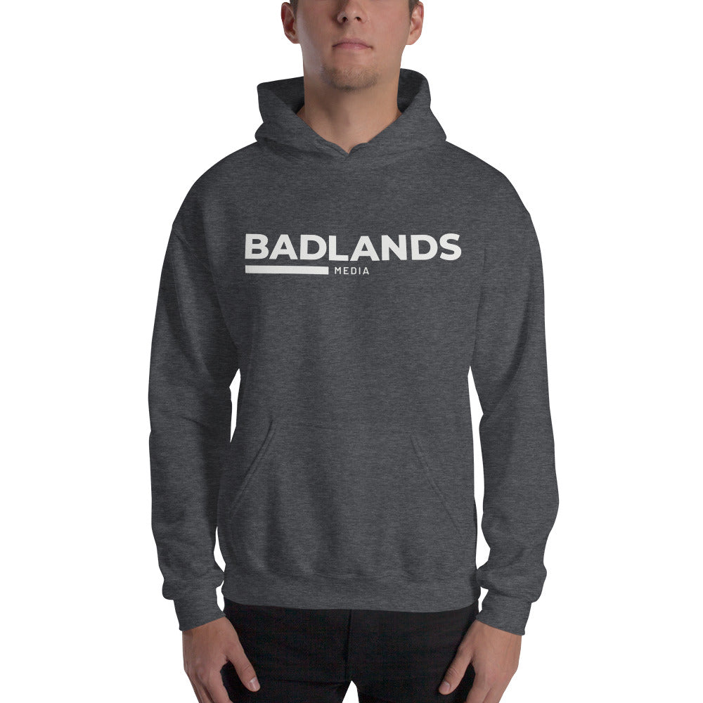 Badlands Unisex Hoodie (white logo)