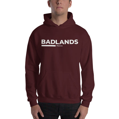 Badlands Unisex Hoodie (white logo)