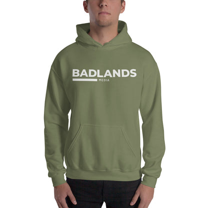 Badlands Unisex Hoodie (white logo)