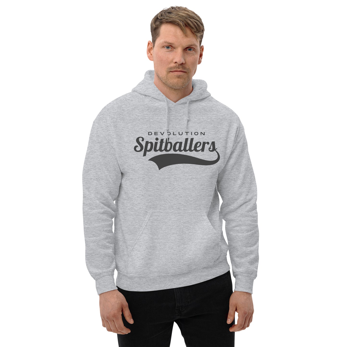 Spitballers Unisex Hoodie (dark logo)