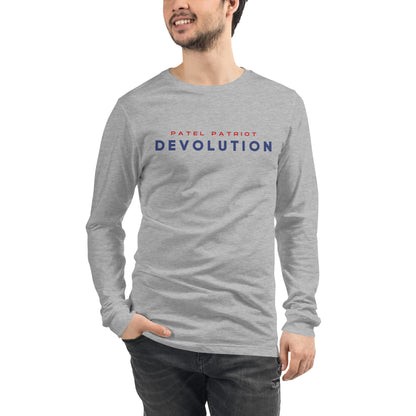 Devolution Unisex Long Sleeve Tee (dark logo)