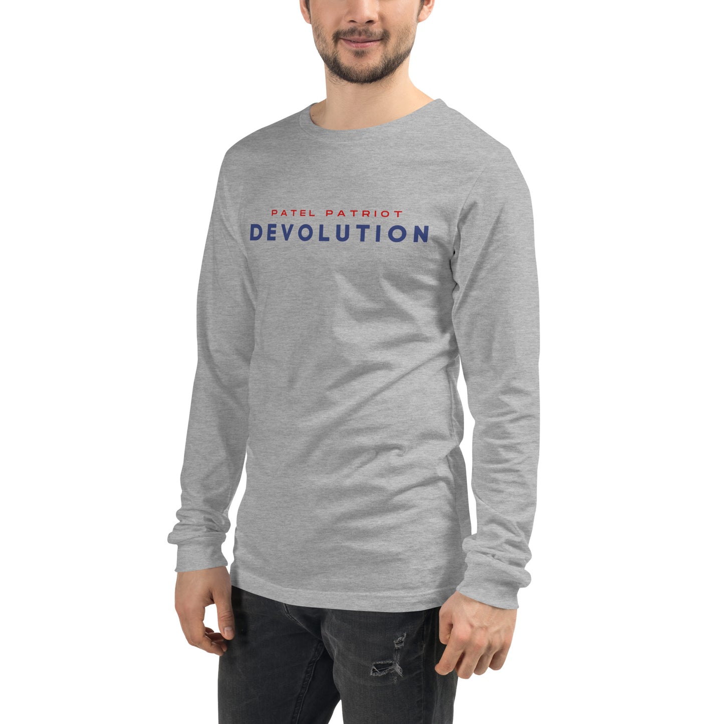 Devolution Unisex Long Sleeve Tee (dark logo)