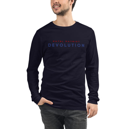 Devolution Unisex Long Sleeve Tee (dark logo)