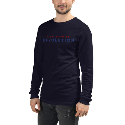 Devolution Unisex Long Sleeve Tee (dark logo)