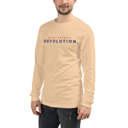 Devolution Unisex Long Sleeve Tee (dark logo)