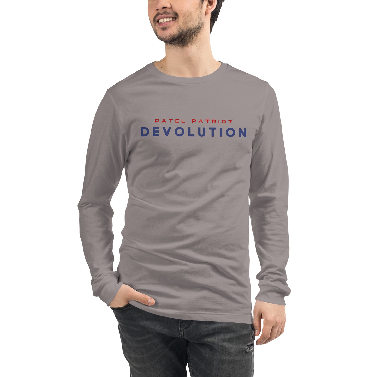 Devolution Unisex Long Sleeve Tee (dark logo)