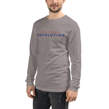 Devolution Unisex Long Sleeve Tee (dark logo)