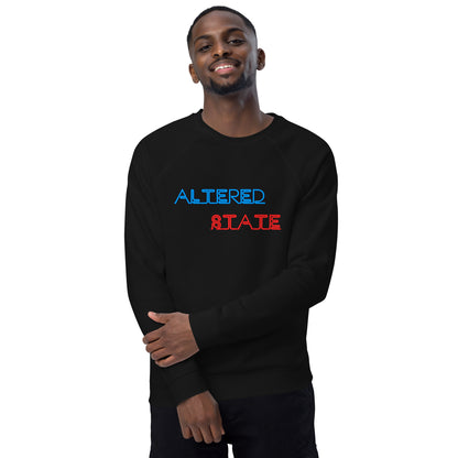 Altered State Unisex organic raglan sweatshirt