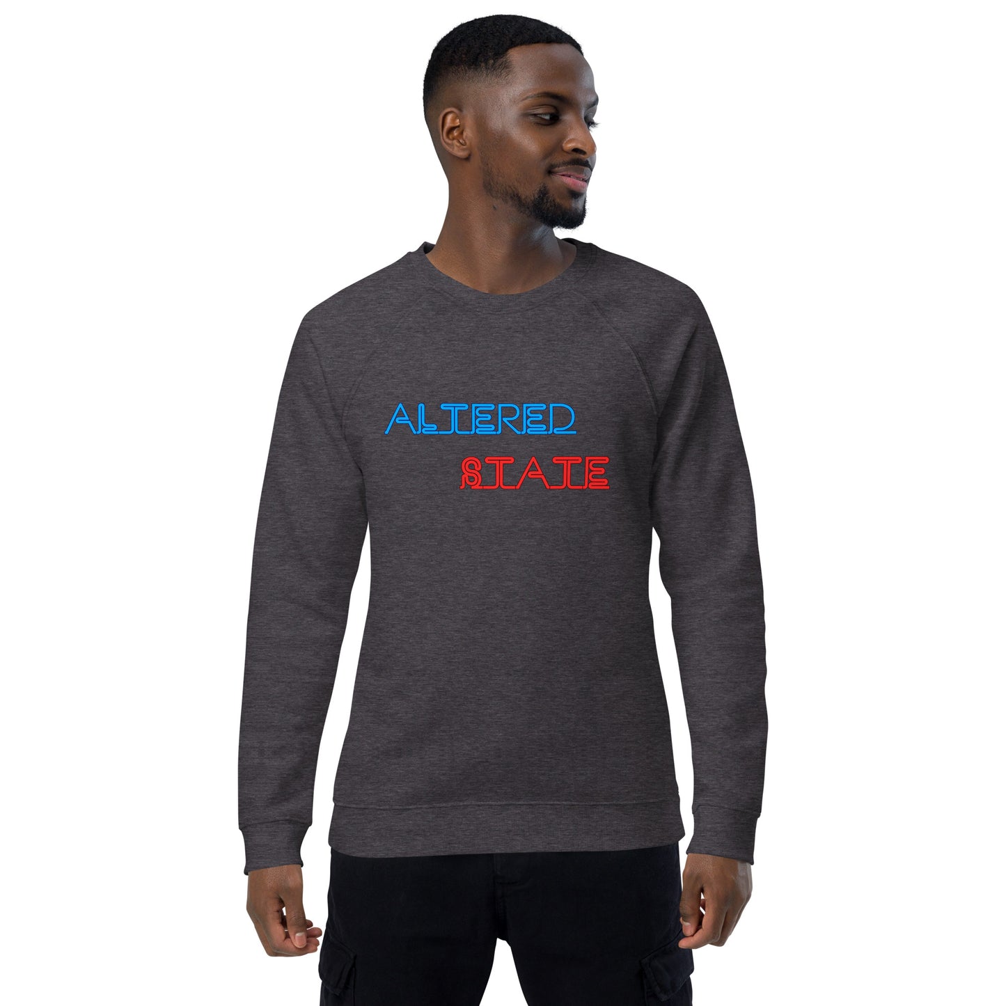 Altered State Unisex organic raglan sweatshirt