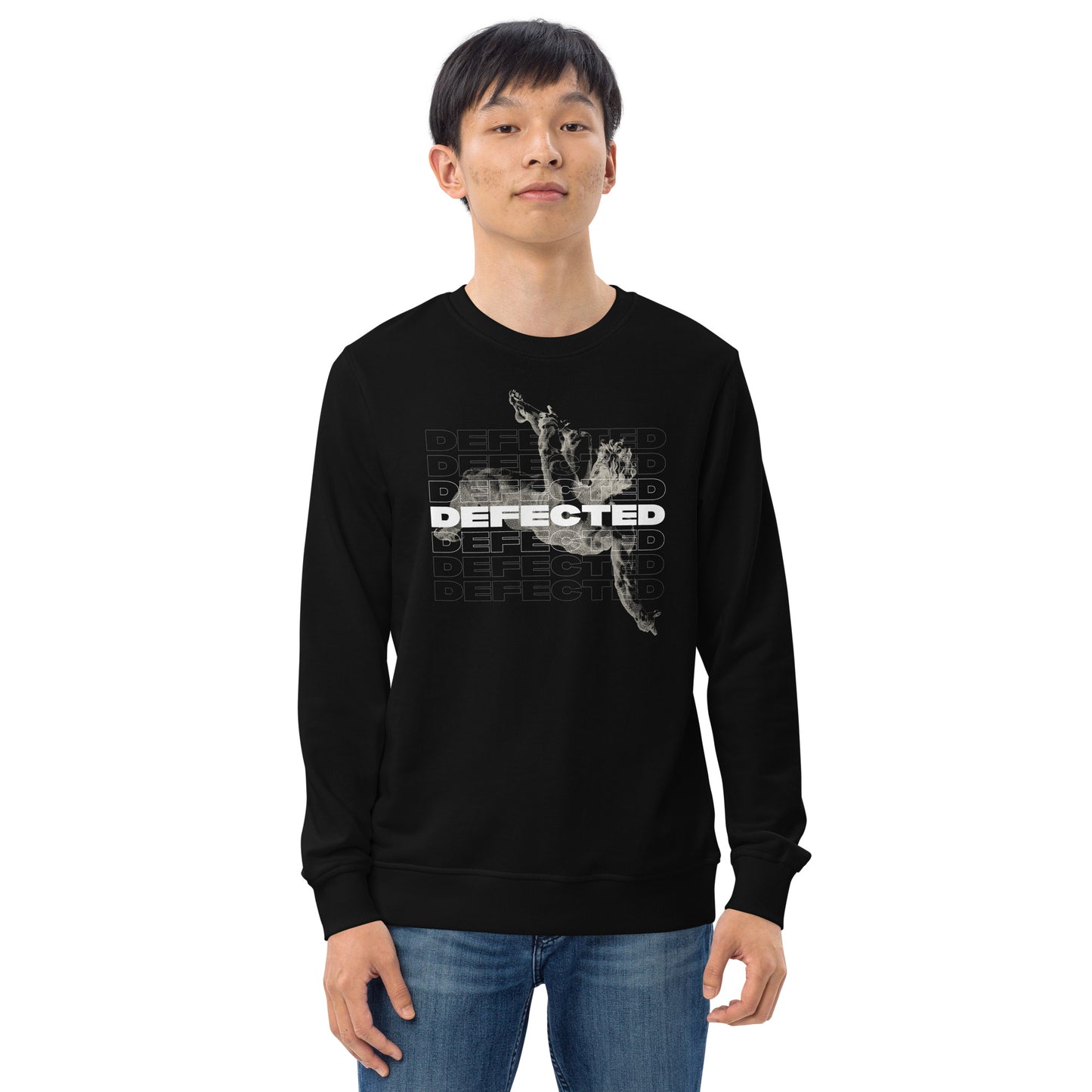 Defected Unisex organic sweatshirt (light logo)