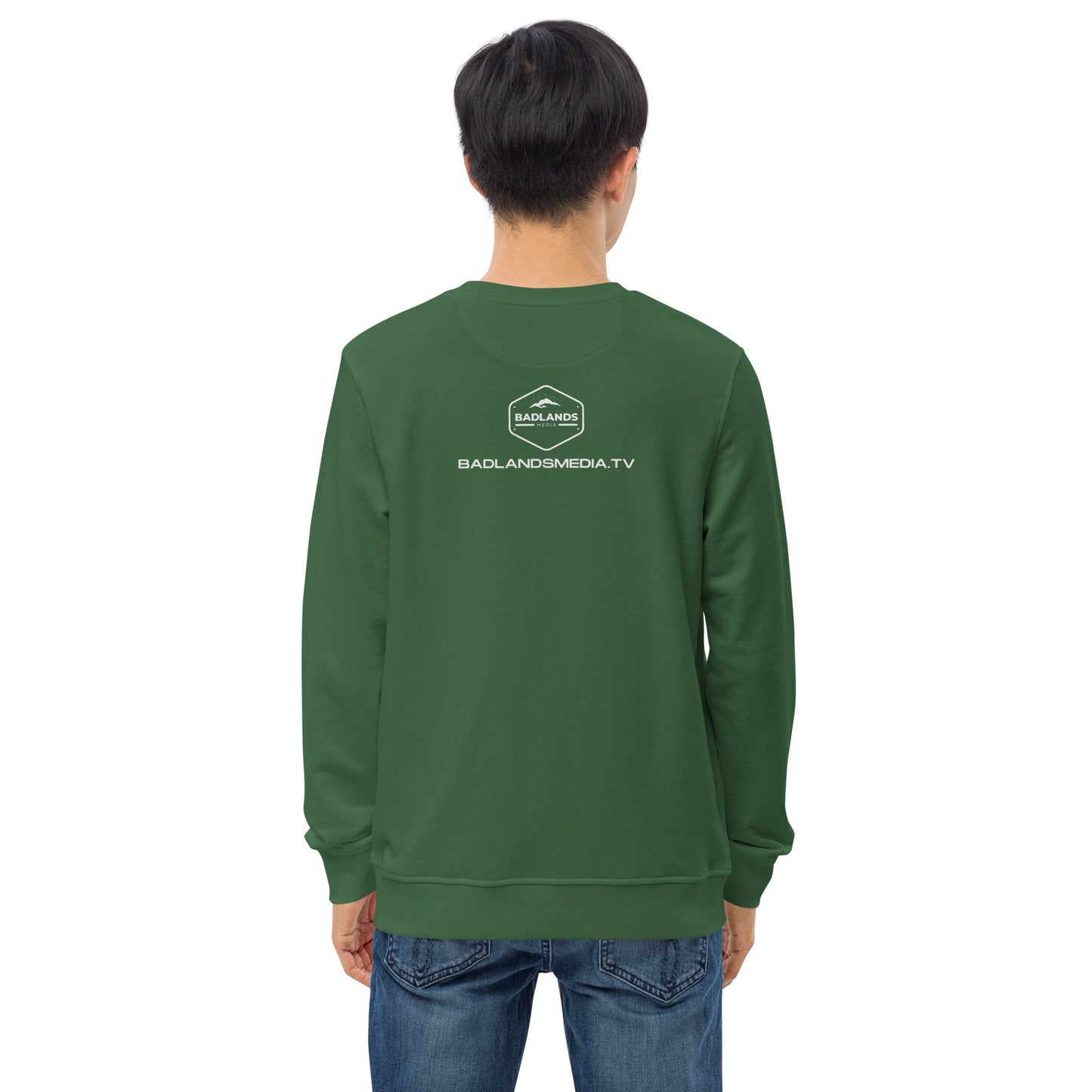 Defected Unisex organic sweatshirt (light logo)