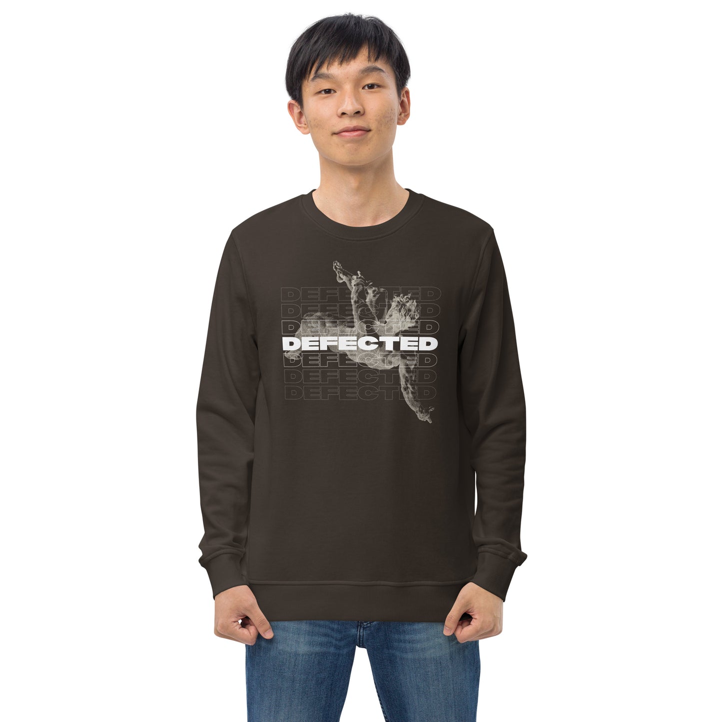 Defected Unisex organic sweatshirt (light logo)