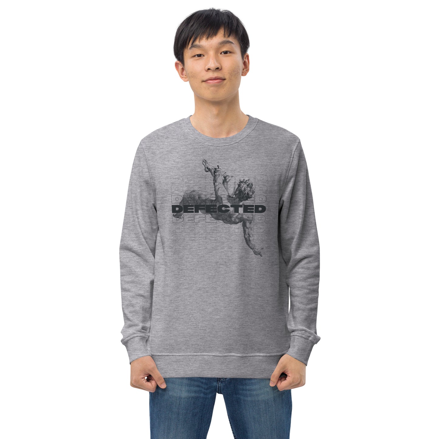 Defected Unisex organic sweatshirt (dark logo)