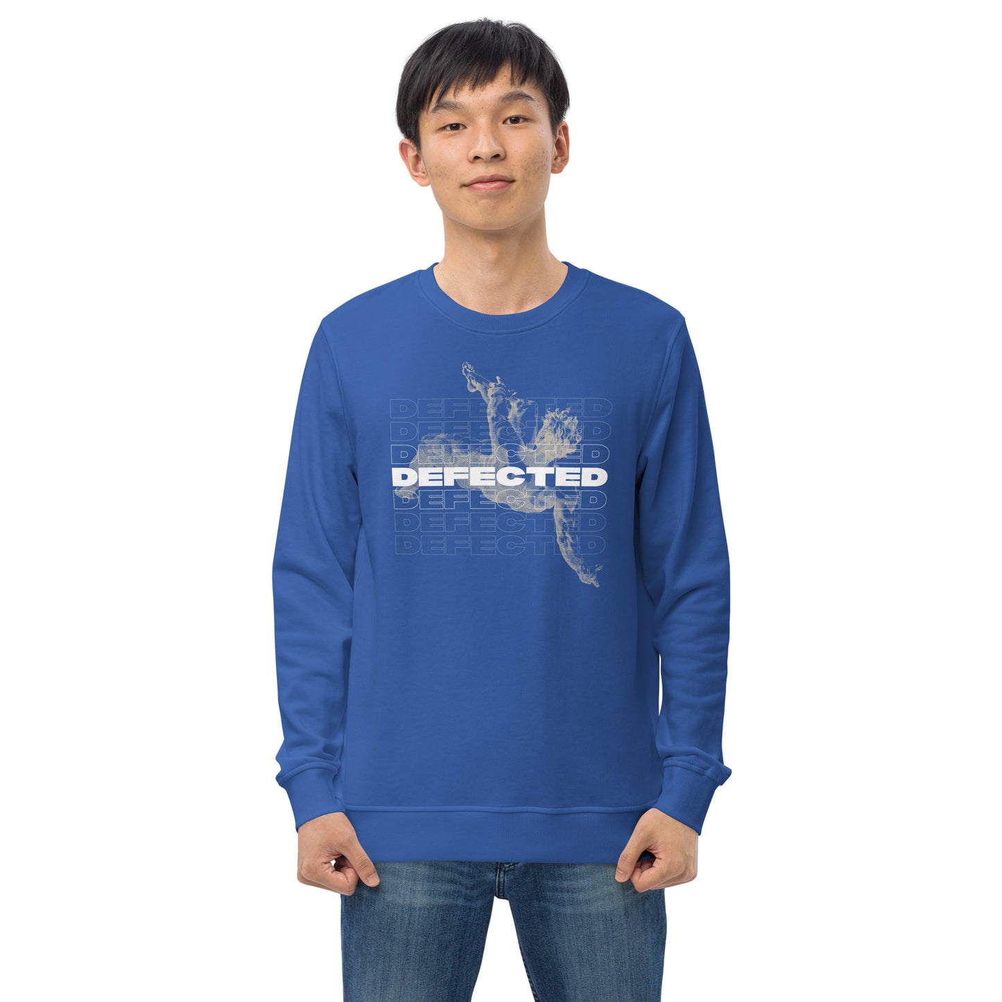 Defected Unisex organic sweatshirt (light logo)