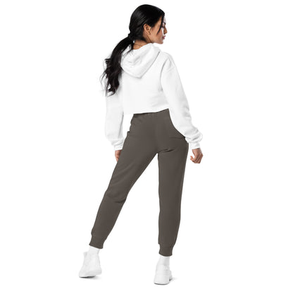 Badlands Unisex Pigment-Dyed Sweatpants (white logo)