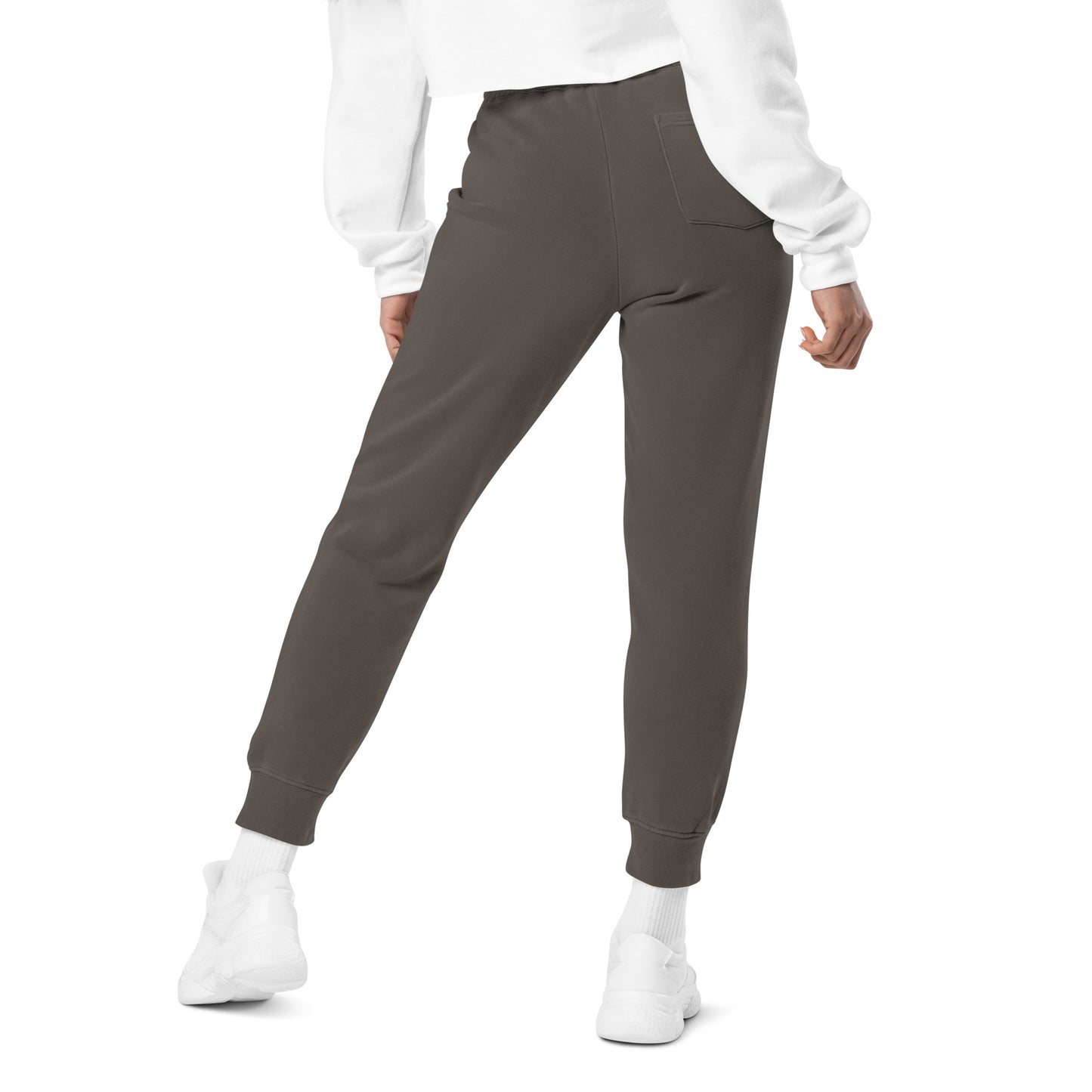 Badlands Unisex Pigment-Dyed Sweatpants (white logo)
