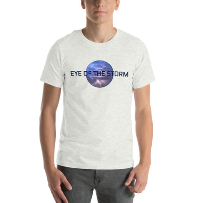 Eye of the Storm Unisex t-shirt (dark logo)