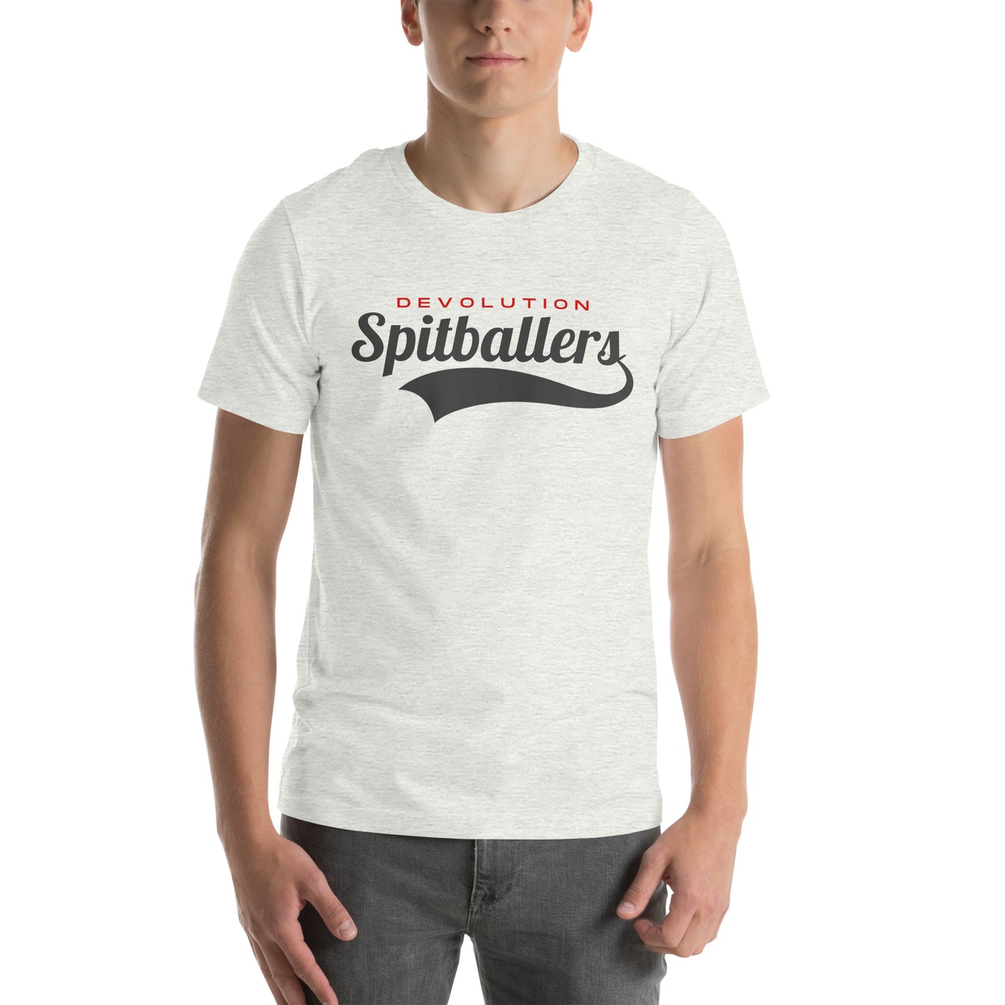 Spitballers Unisex t-shirt (dark logo)