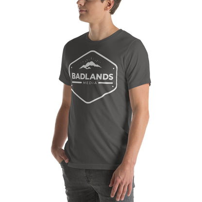 Badlands Hexagon Unisex T-Shirt with white logo