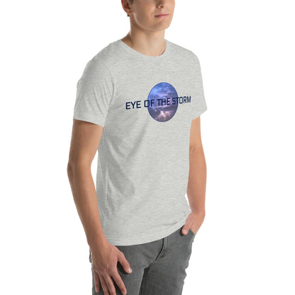 Eye of the Storm Unisex t-shirt (dark logo)