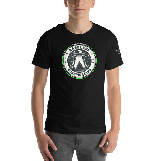 Baseless Conspiracies A5X5 Unisex T-Shirt