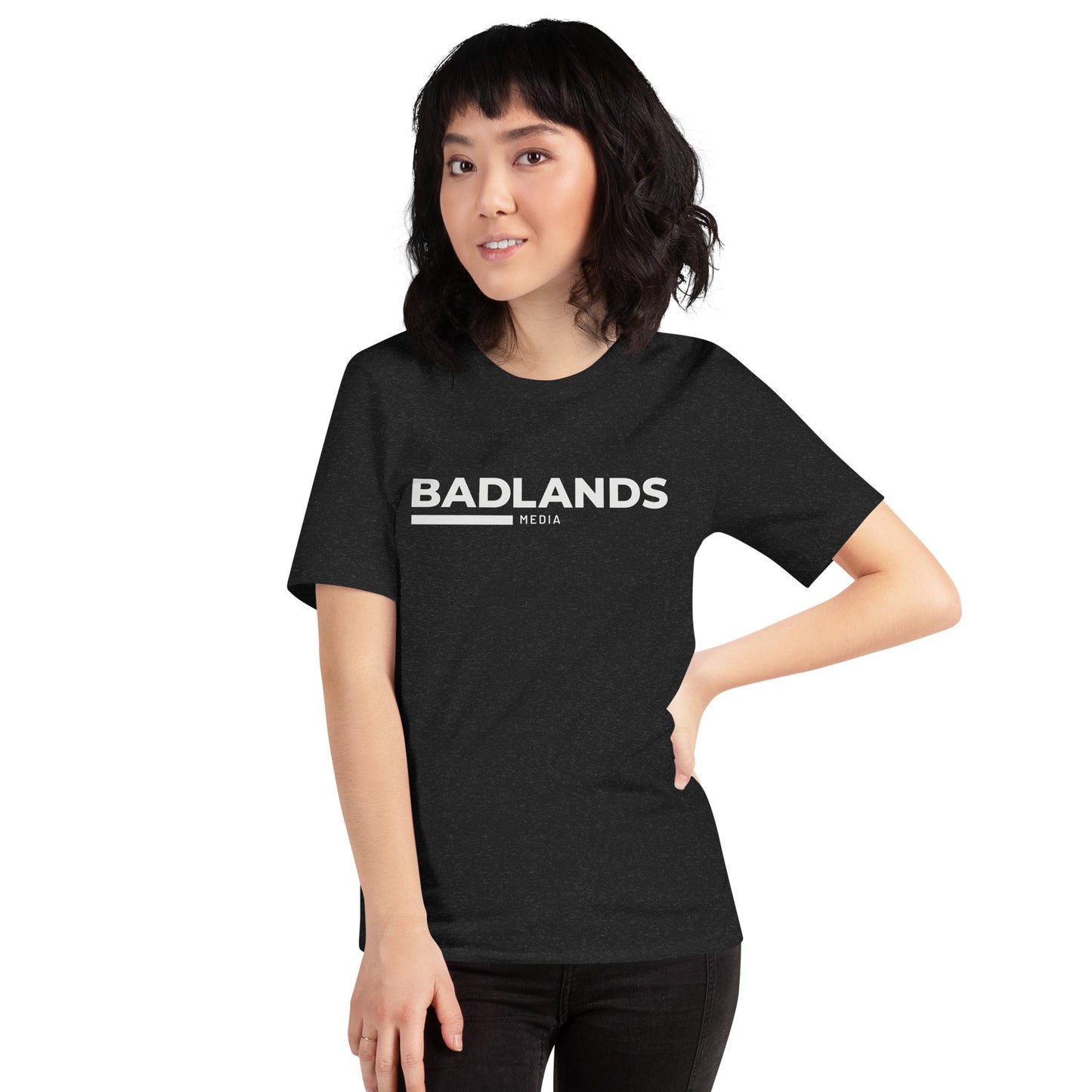 Badlands front logo Unisex t-shirt